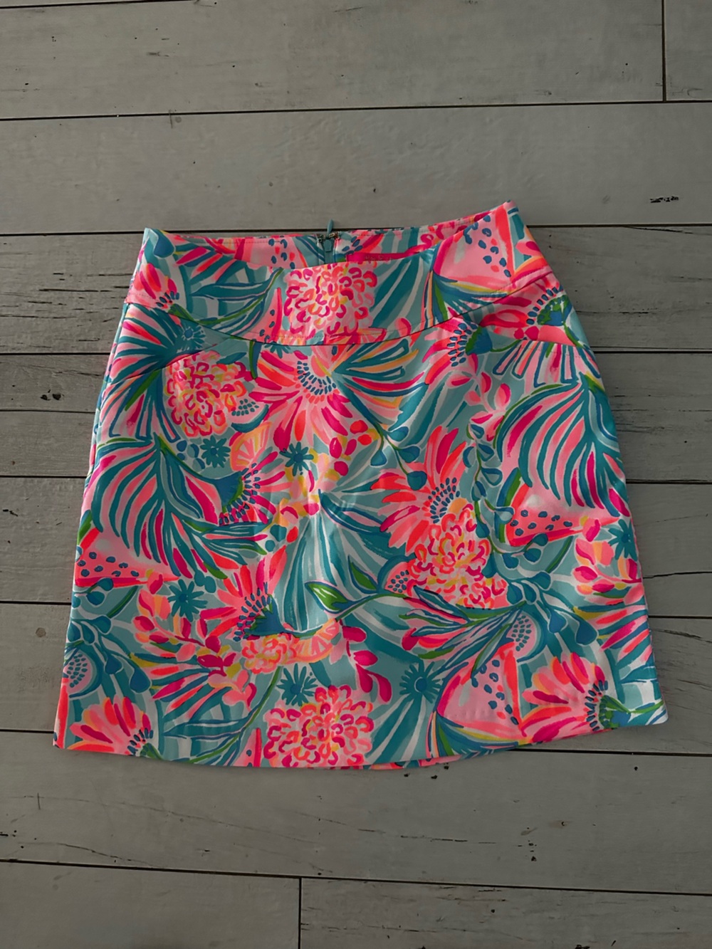 Lilly Pulitzer Tropical Floral Pillow Cover in Turquoise, Pink & Green